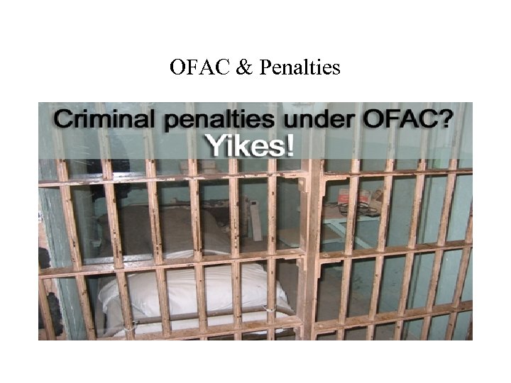 OFAC & Penalties 