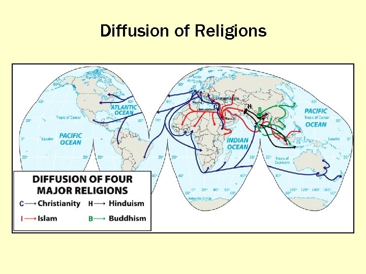 Diffusion of Religions 