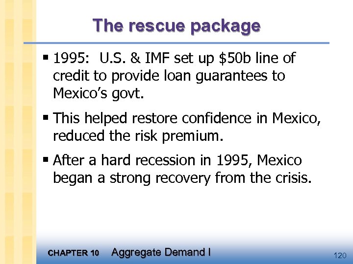 The rescue package § 1995: U. S. & IMF set up $50 b line