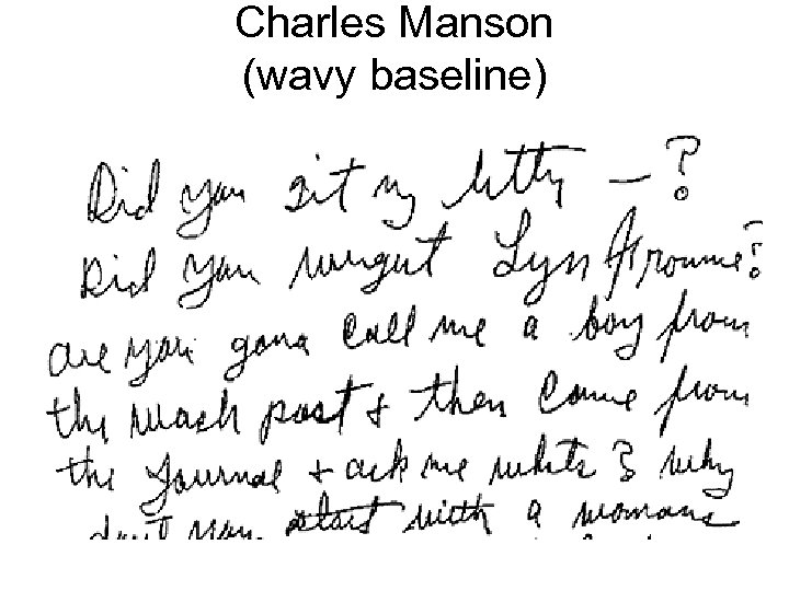 Charles Manson (wavy baseline) 