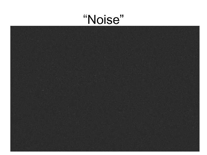 “Noise” 