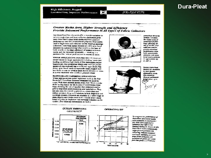 Dura-Pleat Clean air solutions > 