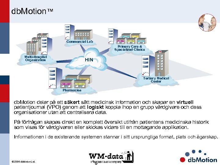 db. Motion™ Commercial Lab Primary Care & Specialized Clinics Multi-Hospital Organization HIN Tertiary Medical