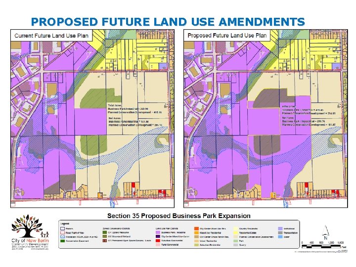 PROPOSED FUTURE LAND USE AMENDMENTS 