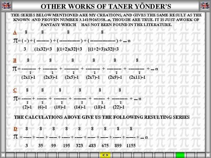 ORDER FIRST EDGE NEXT EDGE FOUND RATIO OTHER WORKS OF TANER YÖNDER’S THE SERIES