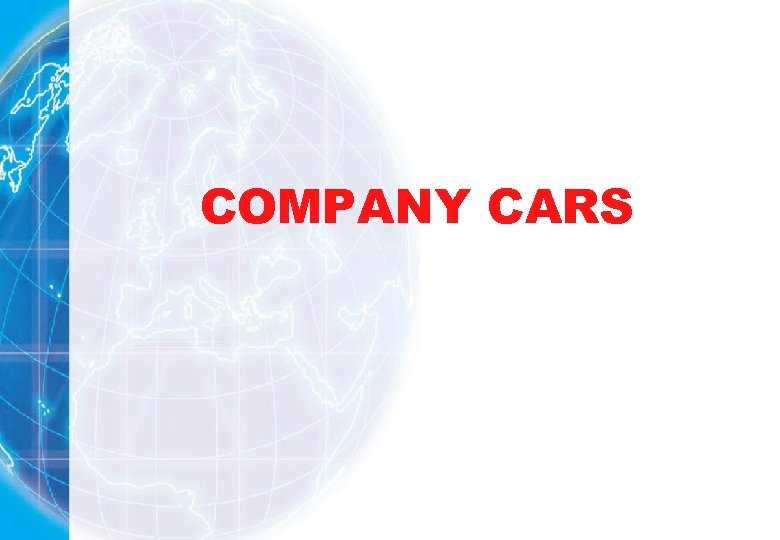 COMPANY CARS 