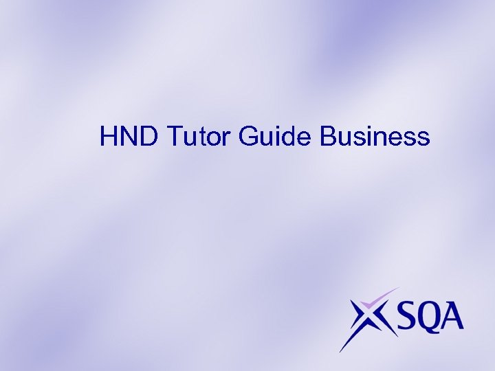  HND Tutor Guide Business 