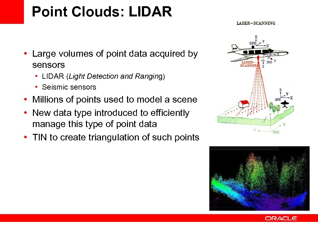 Point Clouds: LIDAR • Large volumes of point data acquired by sensors • LIDAR