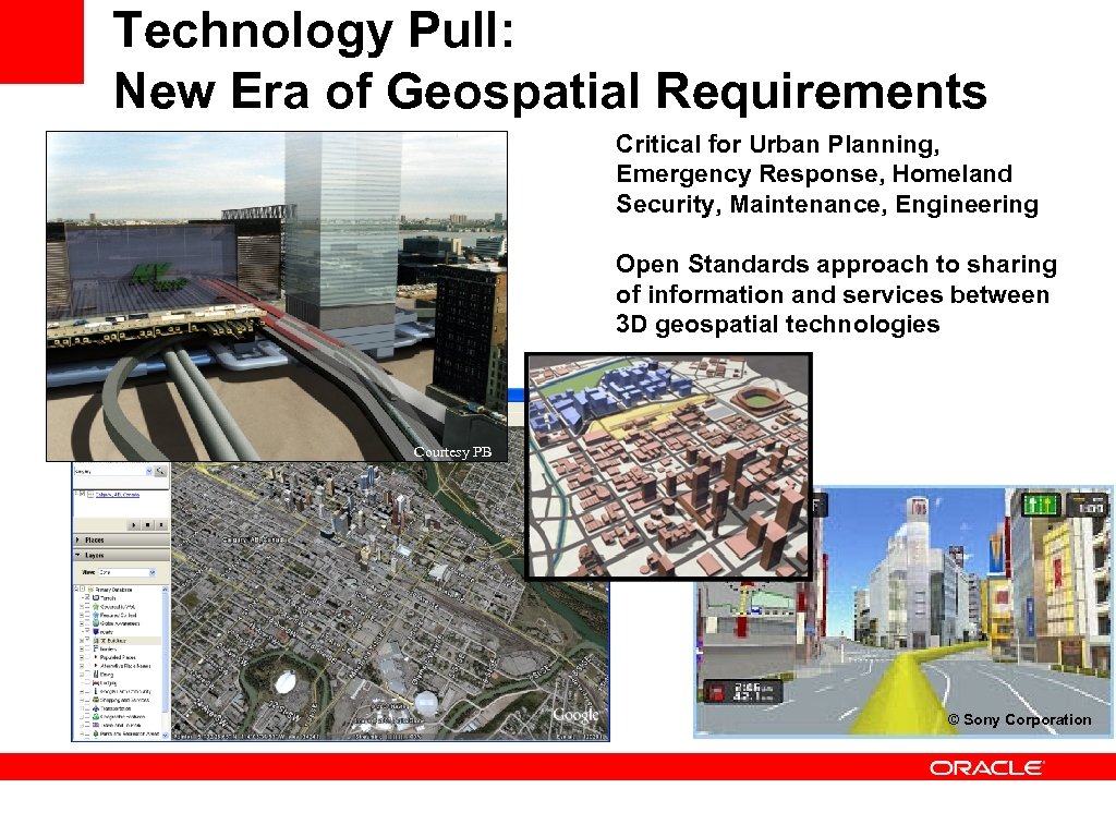 Technology Pull: New Era of Geospatial Requirements Critical for Urban Planning, Emergency Response, Homeland