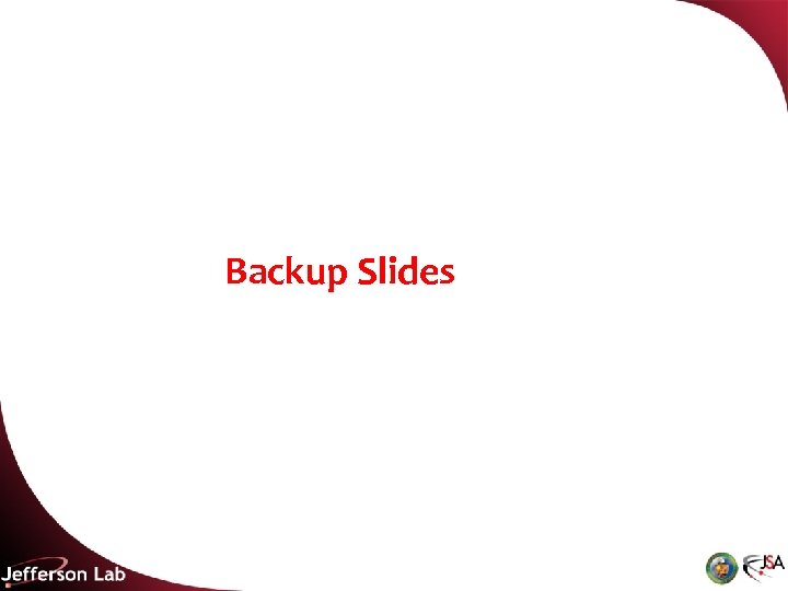 Backup Slides 