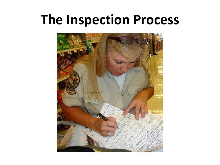 The Inspection Process 