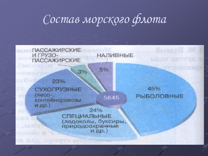 Состав морского флота 