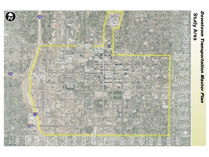 Downtown Transportation Master Plan Study Area 