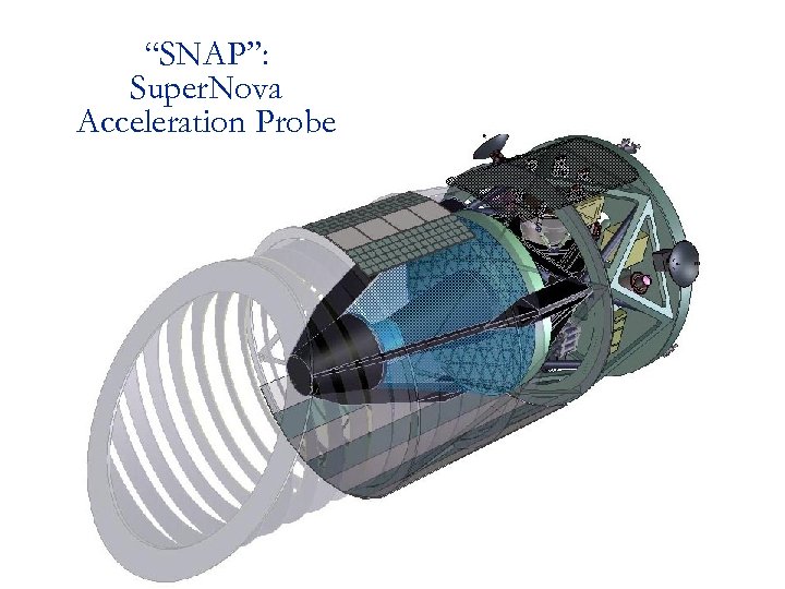 “SNAP”: Super. Nova Acceleration Probe 