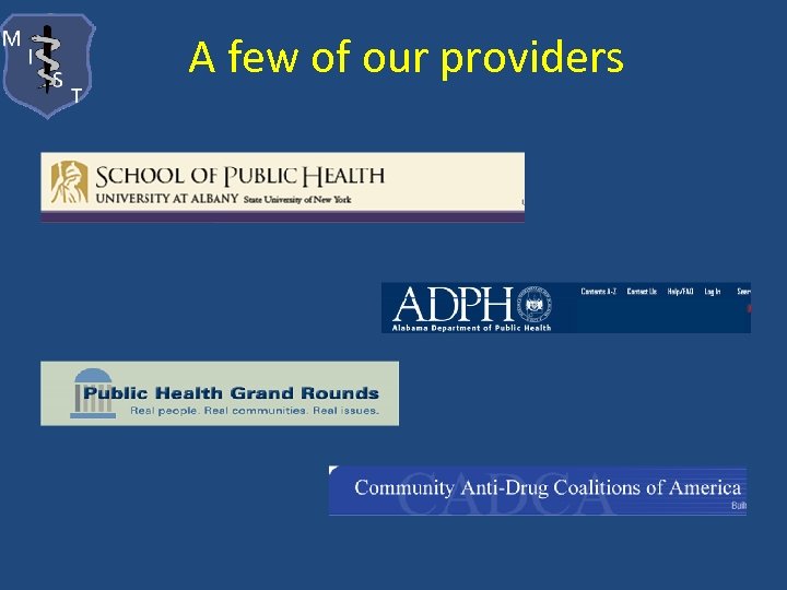 A few of our providers 