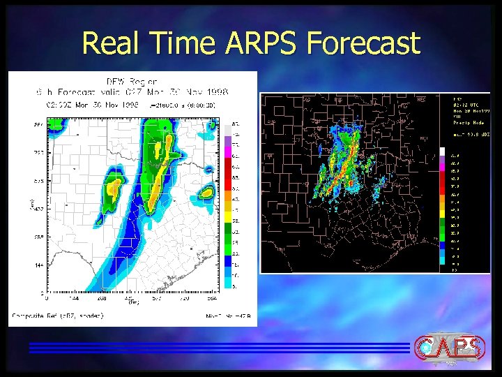 Real Time ARPS Forecast 