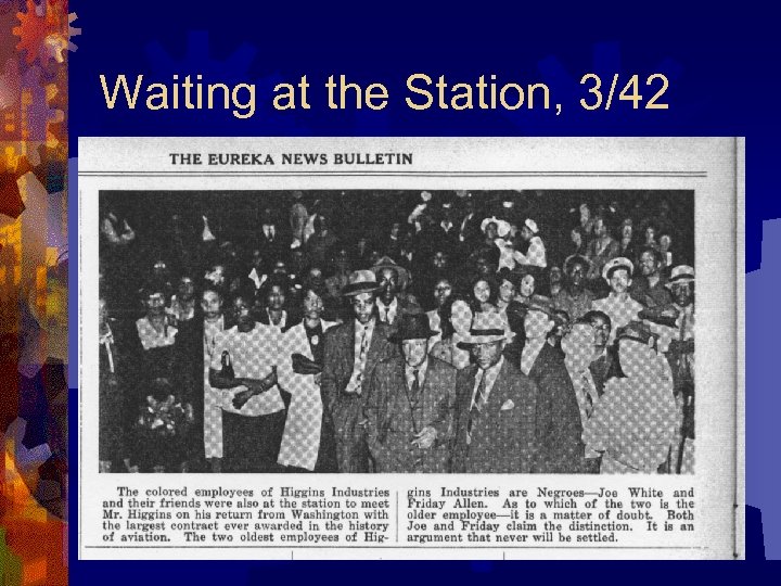 Waiting at the Station, 3/42 