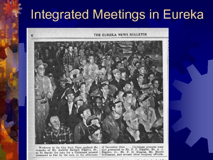 Integrated Meetings in Eureka 