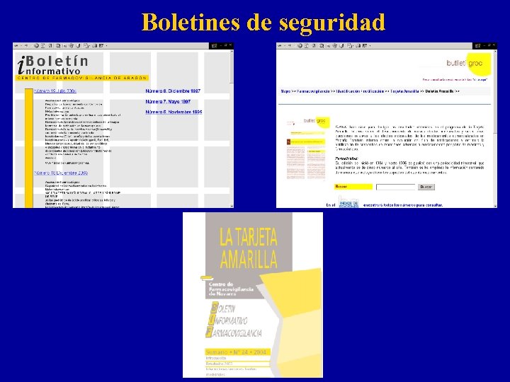 Boletines de seguridad 