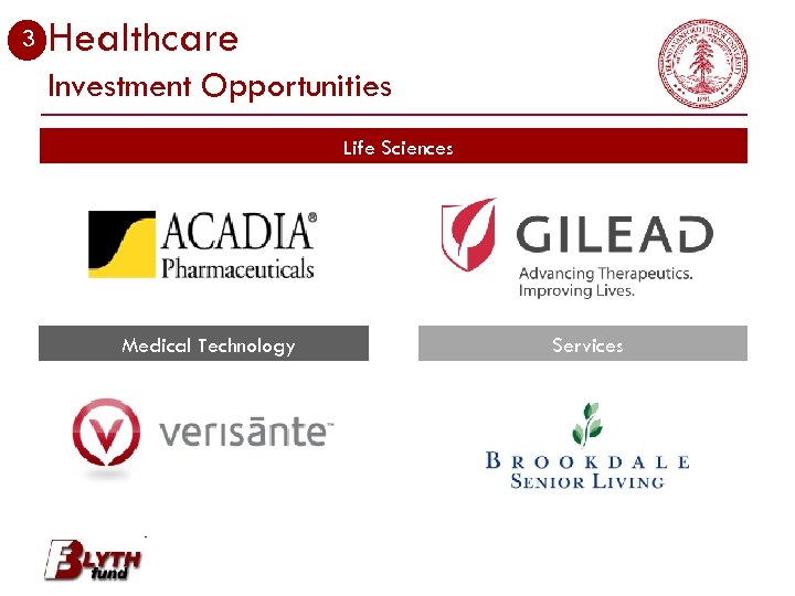 3 Healthcare Investment Opportunities Life Sciences Medical Technology Services 