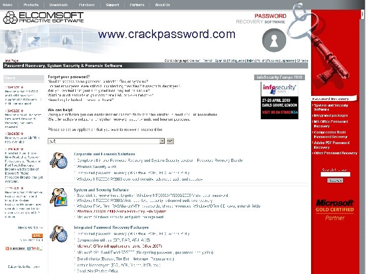 www. crackpassword. com 95 