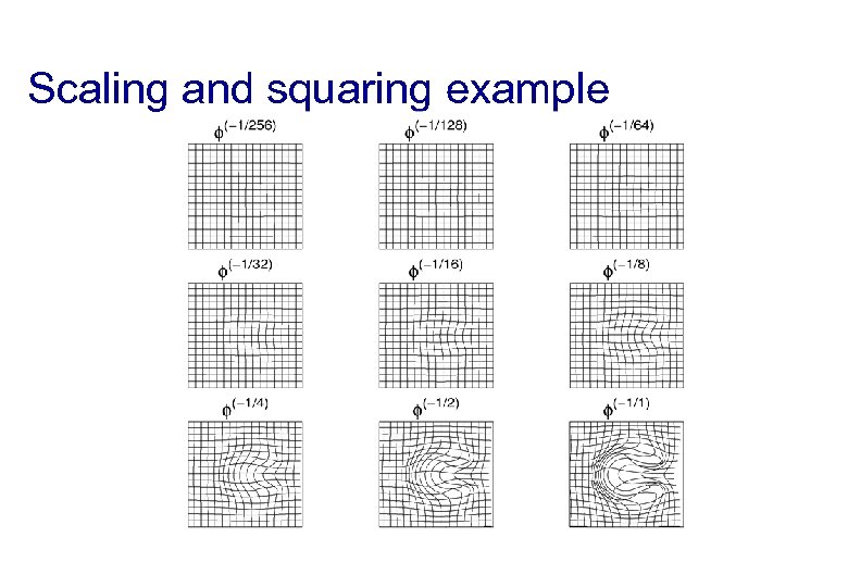 Scaling and squaring example 