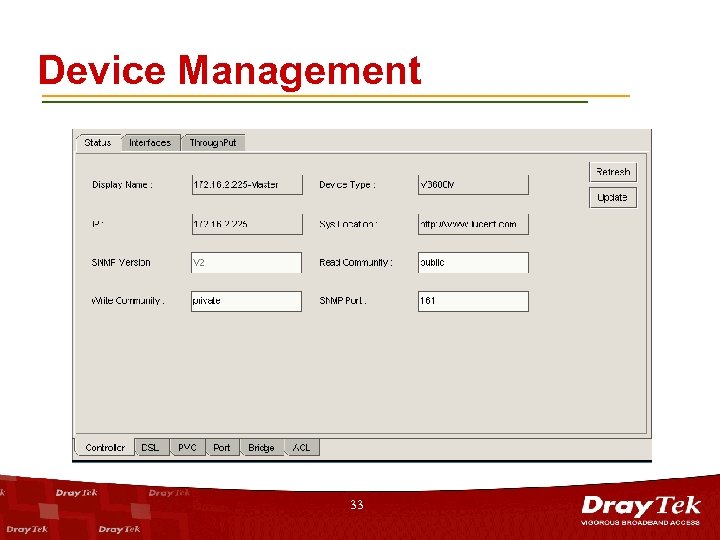 Device Management 33 