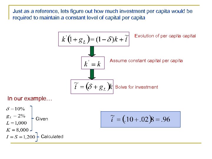 Just as a reference, lets figure out how much investment per capita would be