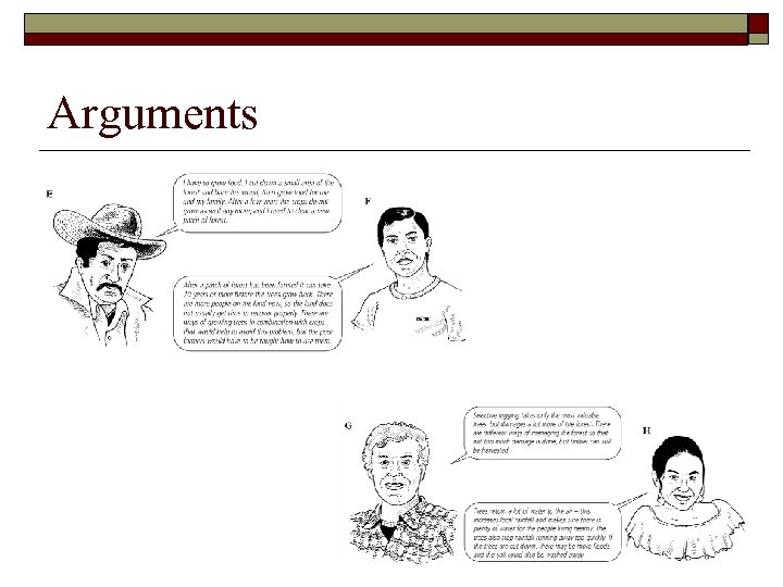 Arguments 
