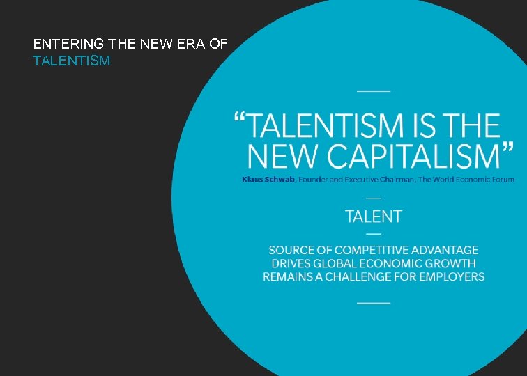 ENTERING THE NEW ERA OF TALENTISM MERCER 20 March 2018 9 