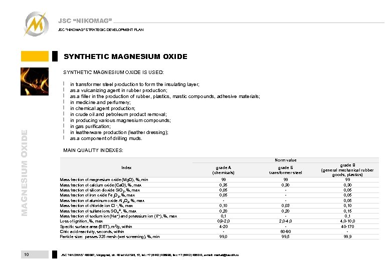 JSC “NIKOMAG” JSC 