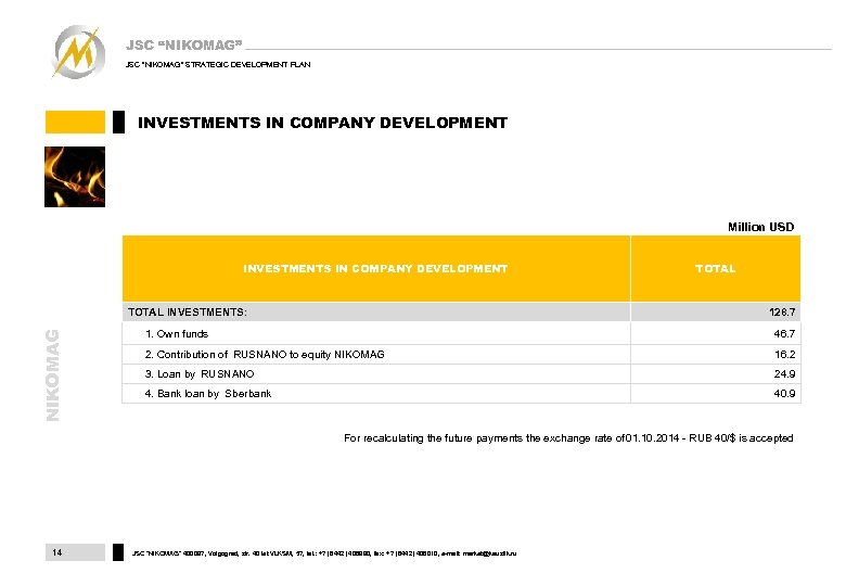 JSC “NIKOMAG” JSC 