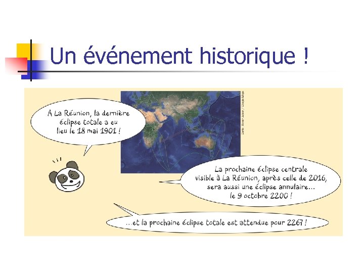 Un événement historique ! 