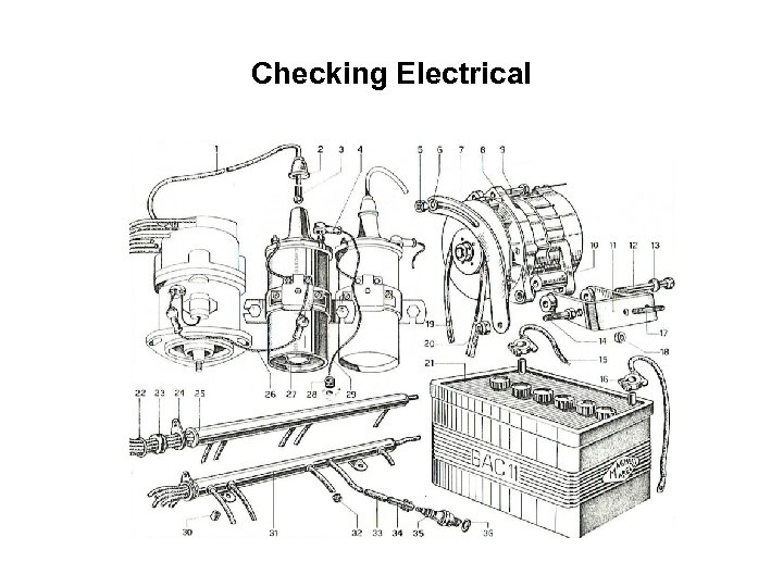 Checking Electrical 