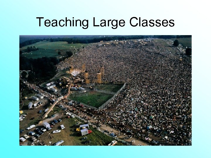 Teaching Large Classes 