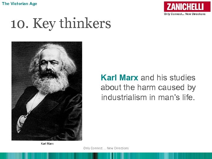 The Victorian Age 10. Key thinkers Karl Marx and his studies about the harm