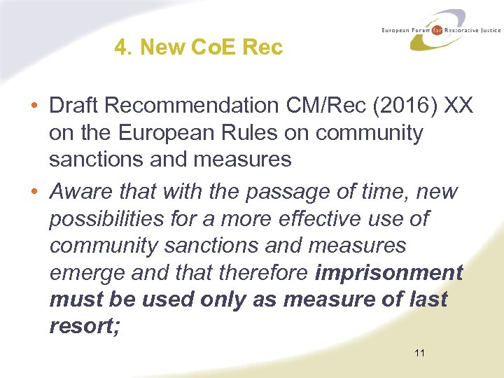 4. New Co. E Rec • Draft Recommendation CM/Rec (2016) XX on the European