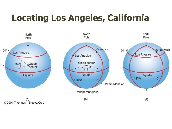 Locating Los Angeles, California 