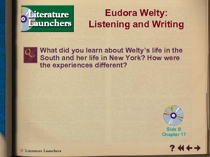 eudora welty listening