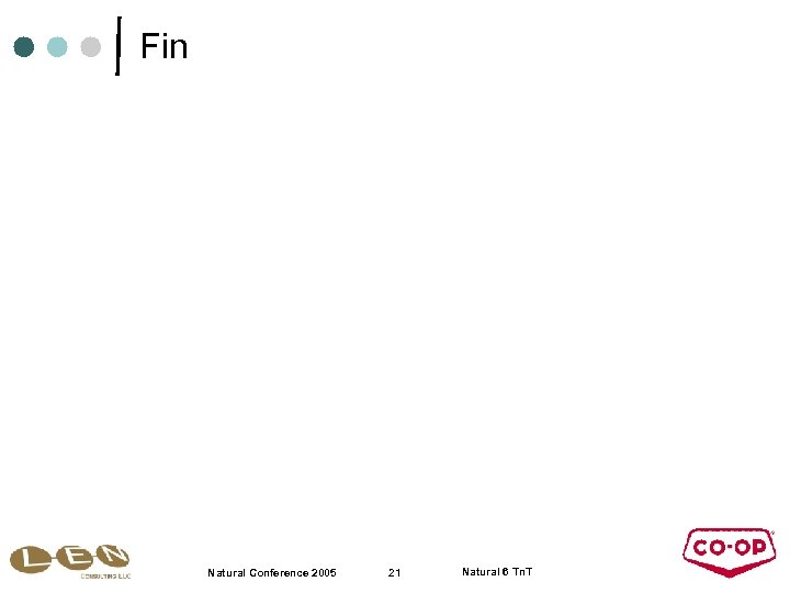 Fin Natural Conference 2005 21 Natural 6 Tn. T 