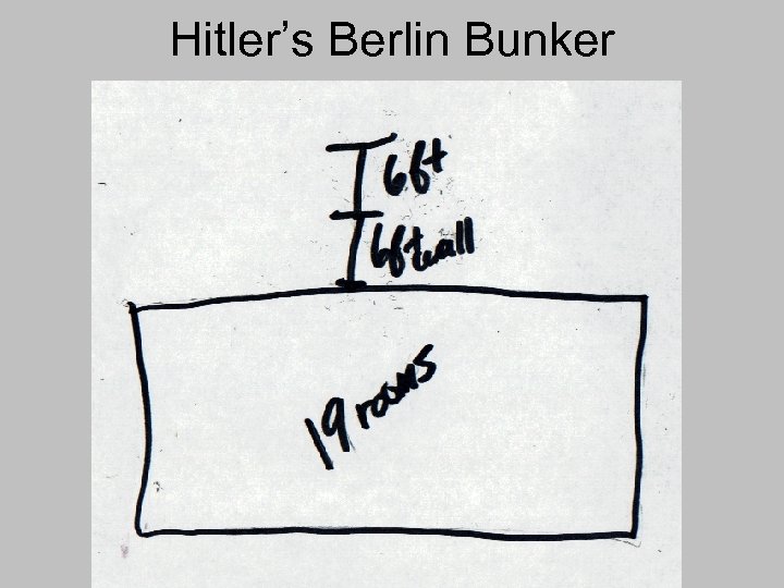 Hitler’s Berlin Bunker 