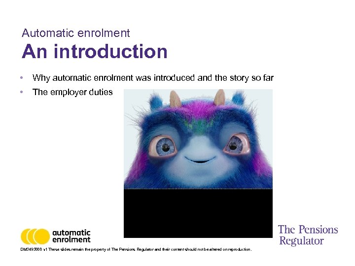 Automatic enrolment An introduction • Why automatic enrolment was introduced and the story so