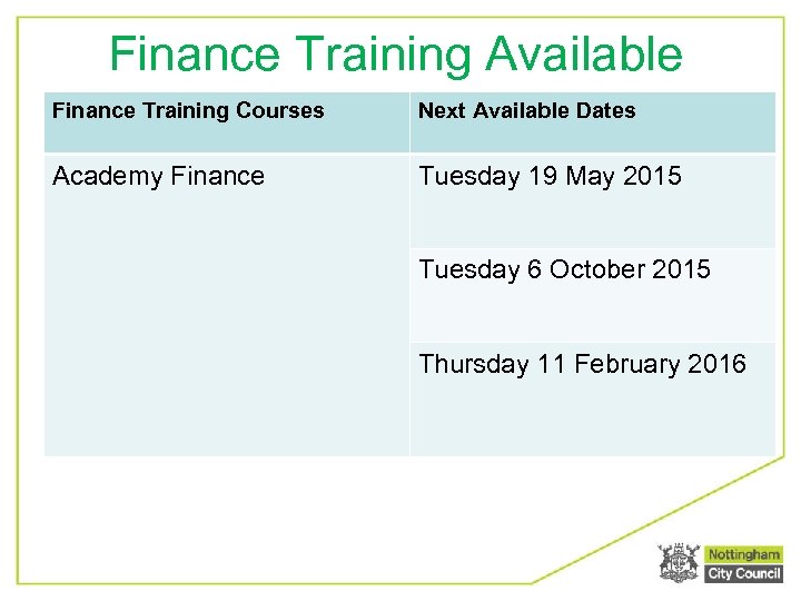 Finance Training Available Finance Training Courses Next Available Dates Academy Finance Tuesday 19 May