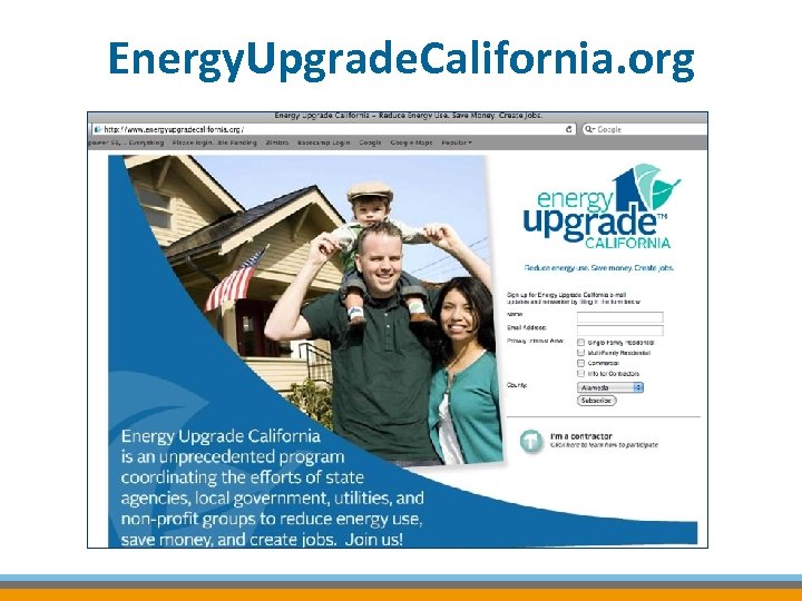 Energy. Upgrade. California. org 
