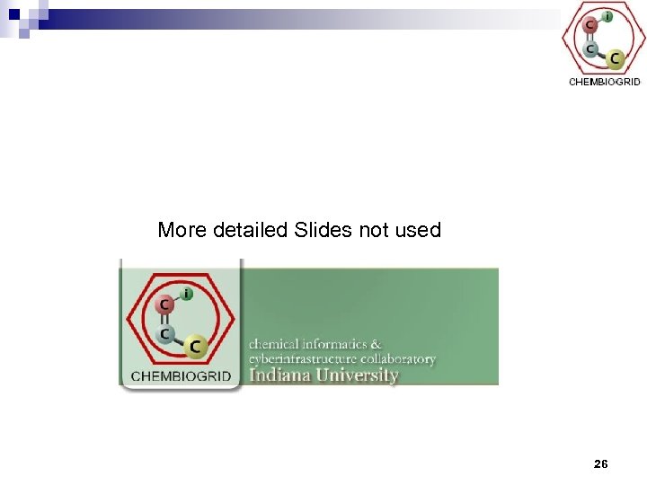 More detailed Slides not used 26 