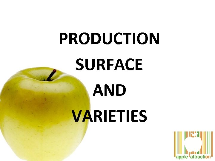 PRODUCTION SURFACE AND VARIETIES 