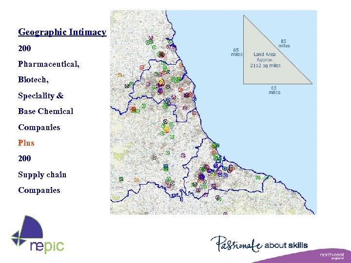 Geographic Intimacy 200 Pharmaceutical, Biotech, Speciality & Base Chemical Companies Plus 200 Supply chain