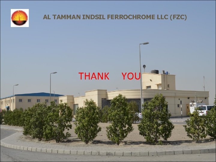 AL TAMMAN INDSIL FERROCHROME LLC (FZC) THANK YOU 