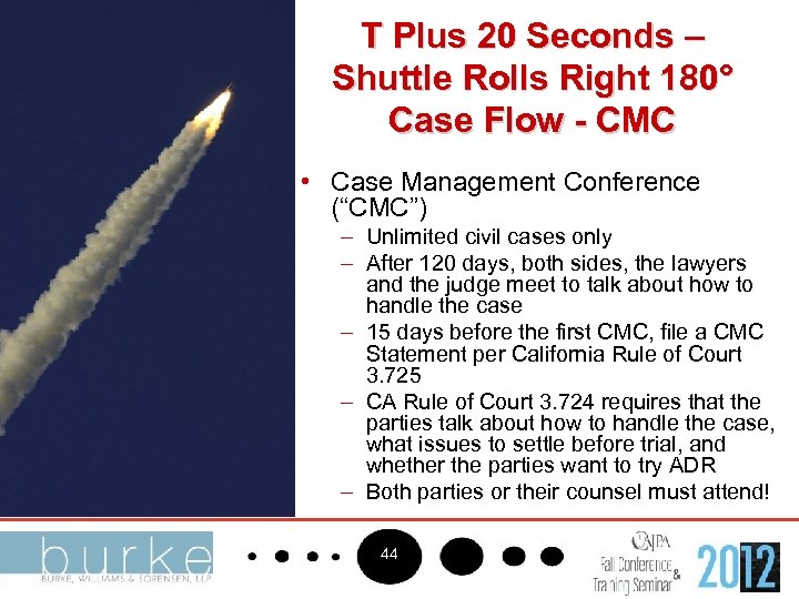 T Plus 20 Seconds – Shuttle Rolls Right 180° Case Flow - CMC •