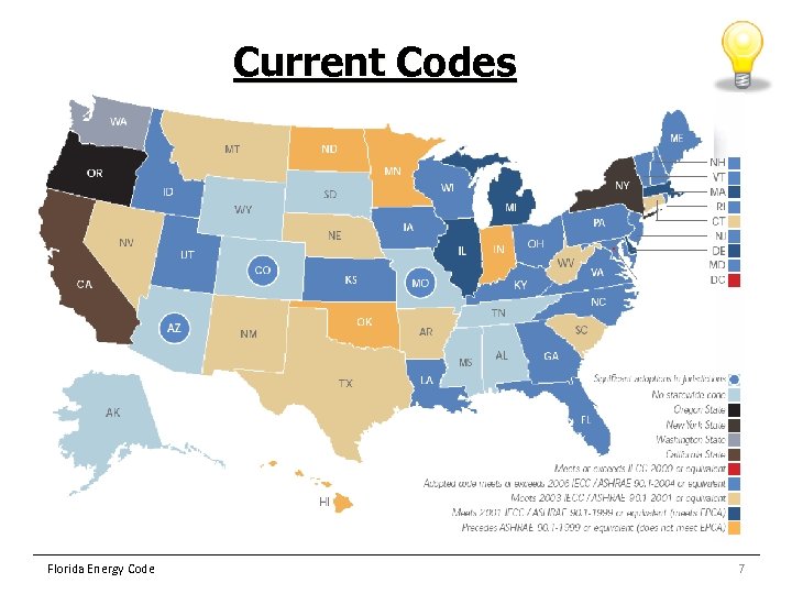 Current Codes Florida Energy Code 7 